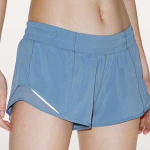 Lululemon Hotty Hot short Utility Blue size 14 NWT